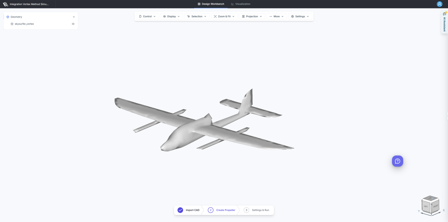 Figure 2. Verify CAD Import