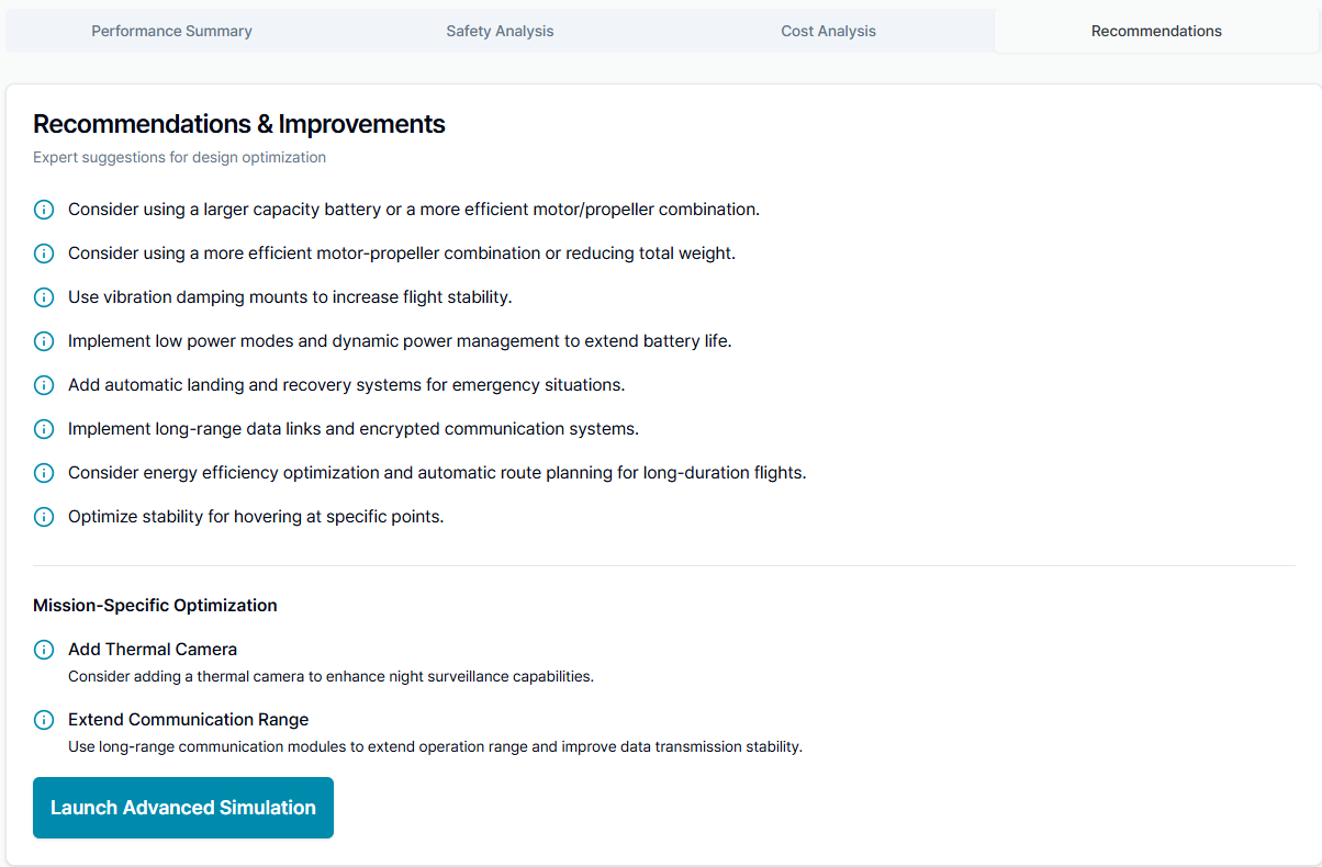 Figure 10. Final Report: Recommendations