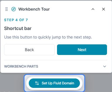 Figure 4. Shortcut bar