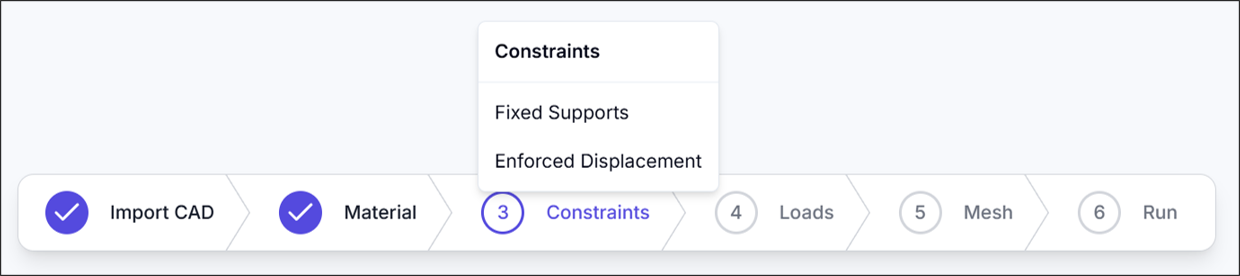 Figure 4. Constraints